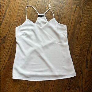 Banana Republic white flowy tank small